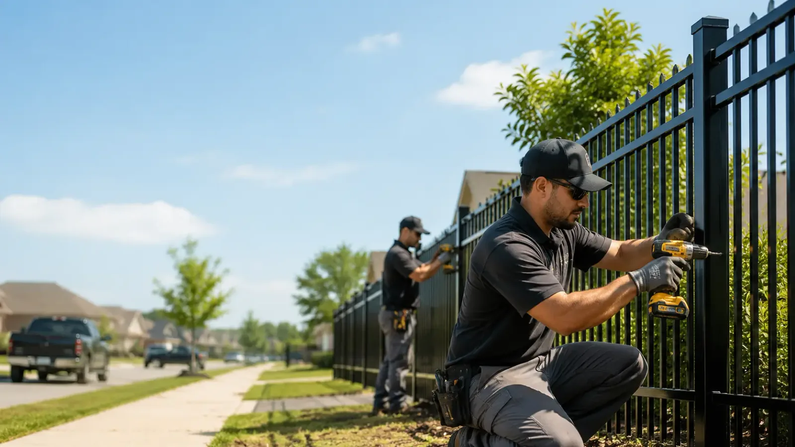 Metal Fence Installation in Dover, IL